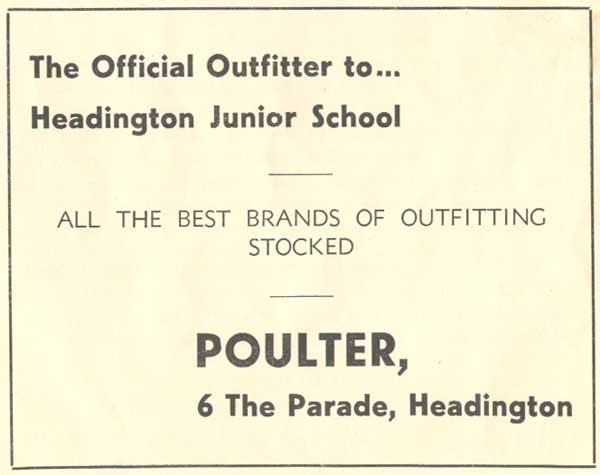 Poulter's advertisement