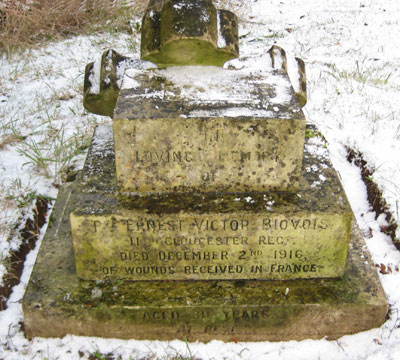 Grave of Ernest Victor Biovois
