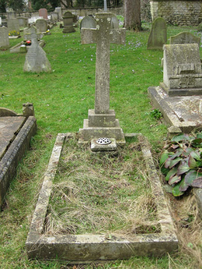 Richard Kimber’s grave